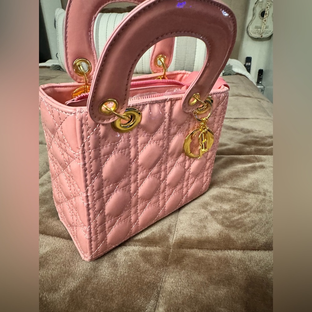 New Pink D!OR Looking Bag